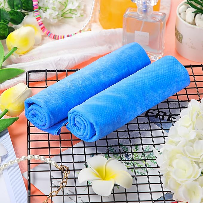 Tatuo 3 Pieces Pet Absorbent Dog Bath Towel for Drying Dogs 25.2 x 16.34 Inch Quick Drying Pet Shower Grooming Towel Machine Washable Suitable for Any Size Dogs Cats