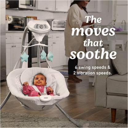 Graco Simple Sway Swing, Ivy