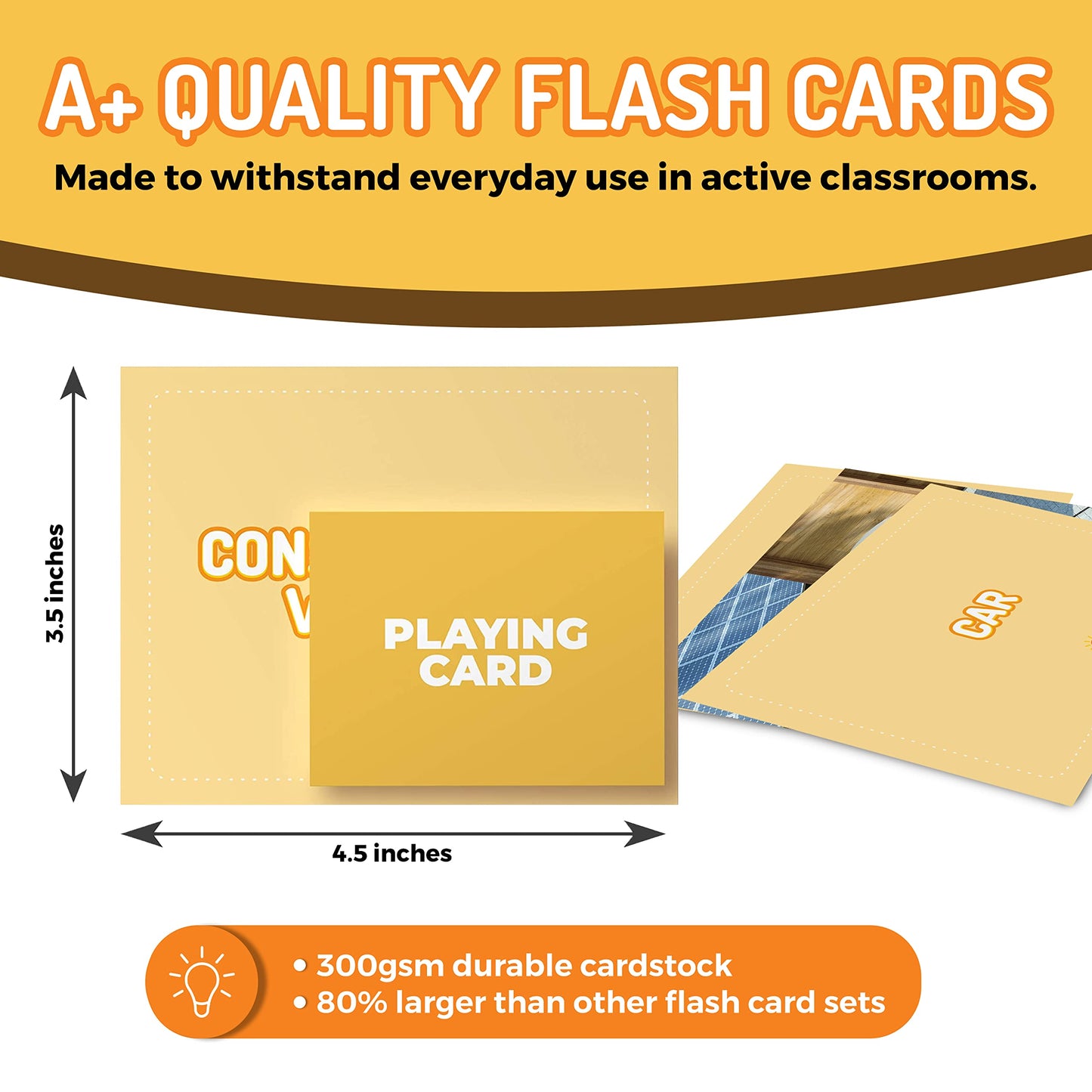 300 Noun Vocabulary Builder Flash Cards, Photo Cards with Learning Games and Teaching Materials for Speech Therapy, ESL, Preschool, Homeschool, Toddlers, Adults, Autism, Dementia, ABA, and Aphasia