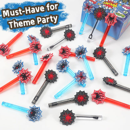 24PCS Bubble Wand for Party Favors Decorations Supplies Classroom Prizes Valentines Easter Halloween Christmas Bags Basket Stuffers Gifts