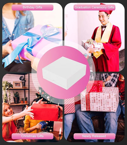 MoKo Trading Card Storage Box, 3000+ MTG Deck Box with 24 Colorful Dividers & 4 Card Supporters, Commander Card Deck Case Fits for Magic Game Cards, YugiOh, TCG, PTG and Sport Cards, White+Pink