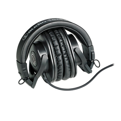 Audio-Technica ATH-M30x Professional Studio Monitor Headphones (Renewed)