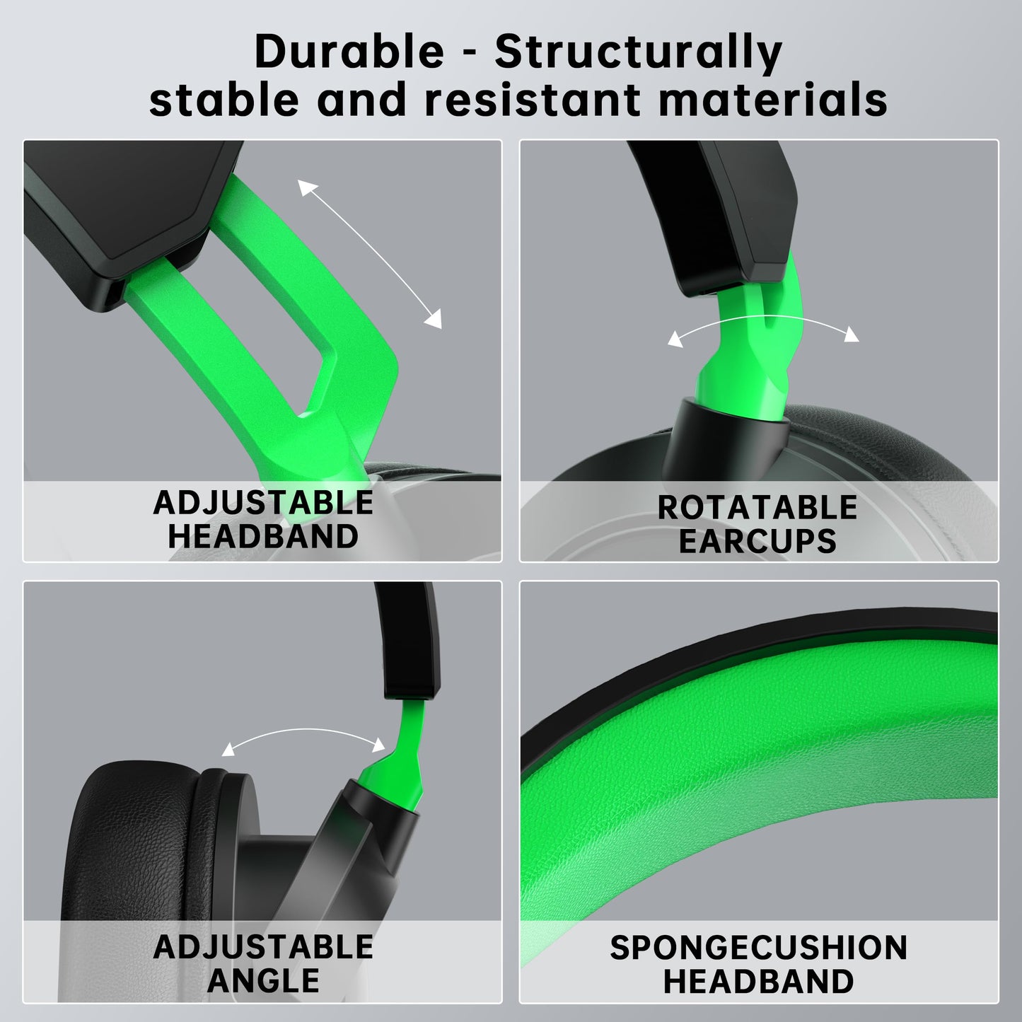 Gaming Headset for Xbox Series X、Xbox Series S/One、PS5、PS5Pro、PS4、PC 207g Headset with Clear Mic for Work 𝟐𝟎𝟐𝟔 𝐔𝐩𝐠𝐫𝐚𝐝𝐞 Wired Gaming Headphones with Mic、3.5mm Splitter、79in Cable.Gamer Gifts