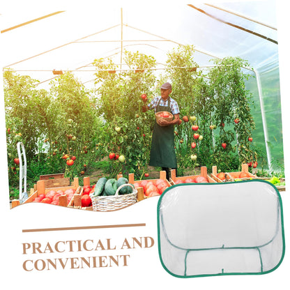 BAZEITFLOW Mini Garden Greenhouse Portable Foldable Plant Care Tent for and Small Plants Design for Spaces Weather-Resistant Growth Chamber for Use