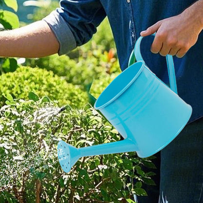 Garden Watering Can - 1L Metal Plant Pot, Long Spout Water Jug, Decorative Flower Container | Watering Bucket for Indoor Plants Outdoor Garden Balcony Patio Greenhouse Lawn Flower Tasks