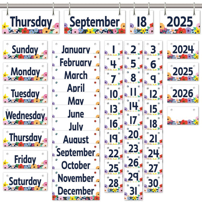 Teacher Created Resources Wildflowers Flip Calendar