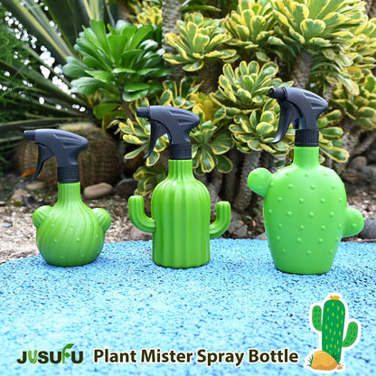 JUSUFU Plant Mister Spray Bottle，Spray Bottle for Indoor and Gardens, Continuous Water Mist Sprayer for Plants, Flowers, Cleaning (green 600ml/20oz)