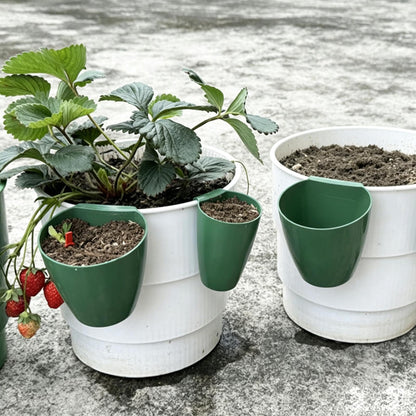 Nursery Pots for Plants, Strawberry Propagation Planter 20 Pieces Yard Seedling Cups Runner Forks for Indoor Outdoor Garden Balcony Greenhouse Backyard Windowsill