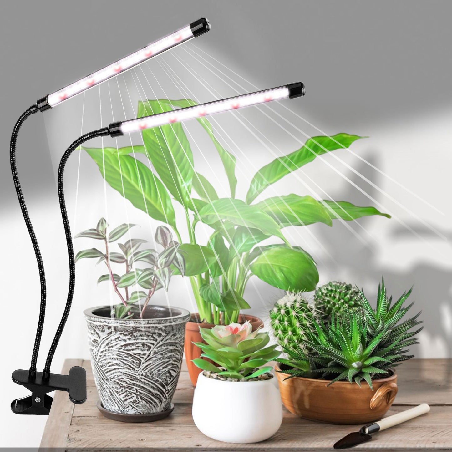 EWPJDK Grow Light 6500K Full Spectrum Plant Grow Lights 84 LED Plant Light with Clip Grow Lamp for Indoor Plants Growing Lamps（1PCS）