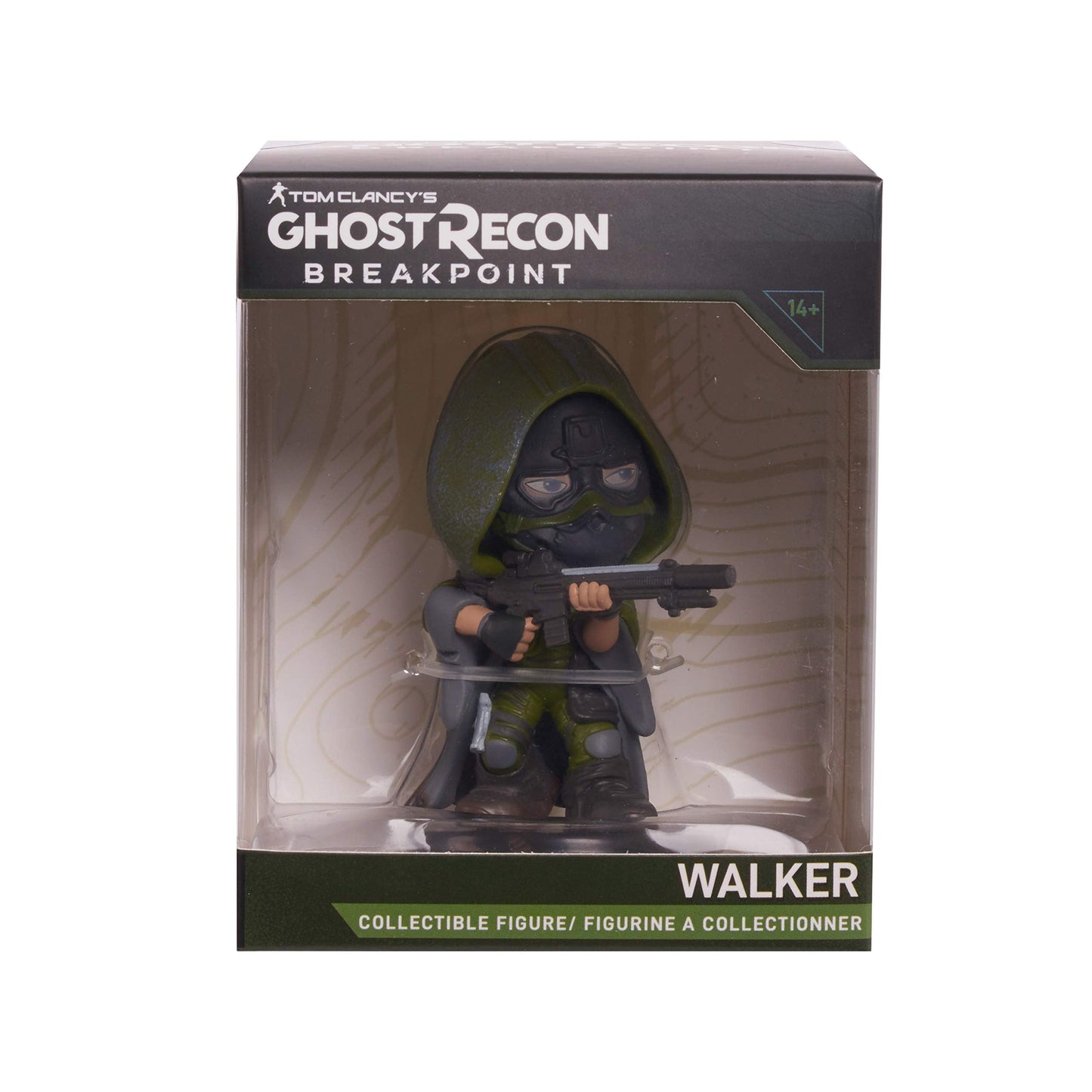 Ubisoft Ghost Recon Walker Figure, 4.3 Inch Tall Collectible Figure with Display Base