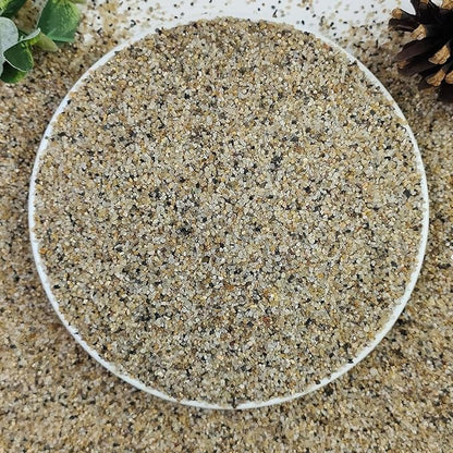 YISZM 5lbs Aquarium Gravel, 1/16"(0.6-1.2mm) Natural River Rocks Succulent Cactus Pea Gravel for Plants, Fish Tank, Decorative Pebbles for Gardening, Flower Pots, Vase Fillers, Landscaping