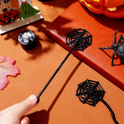 BESPORTBLE 20Pcs Halloween Spider Web Sticky Hands - Stretchy TPR Elastic Toys for Kids, Party Favors, Goodie Bag Fillers, Trick or Treat Prizes, Classroom Rewards, Halloween Decorations