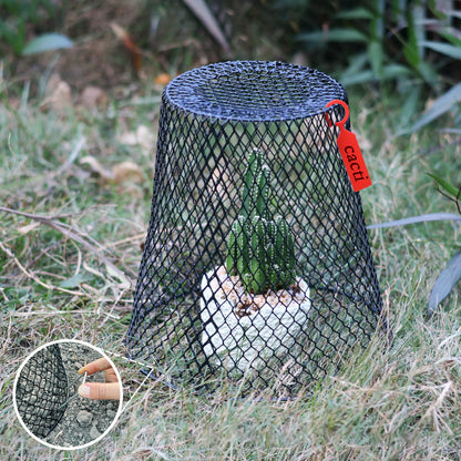Dizvilz 12Pcs Chicken Wire Cloche Plant Covers,Durable Garden Cloches for Plants,Metal Netting Plant Protectors from Animals for Keeping Bunnies Chicken Squirrels Birds Other Out