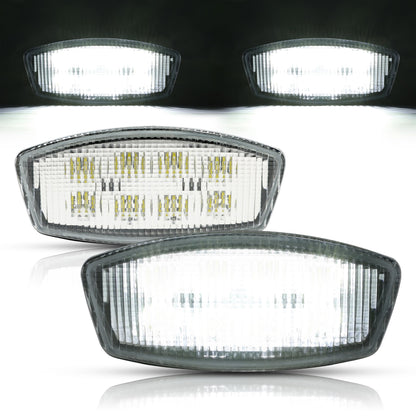 HECASA LED Cab Light for Kubota Tractors, 12V 24W, Clear Lens, Plastic & Aluminium Alloy, Model VC-LYPL-308-2, 2 pcs