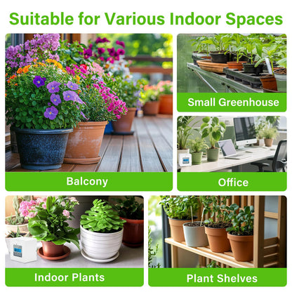 Automatic Plant Watering System for Small Indoor Plants, Programmable Drip Irrigation Kit for Up to 10 Pots, Self Watering System for Home & Balcony (Indoor Use Only)