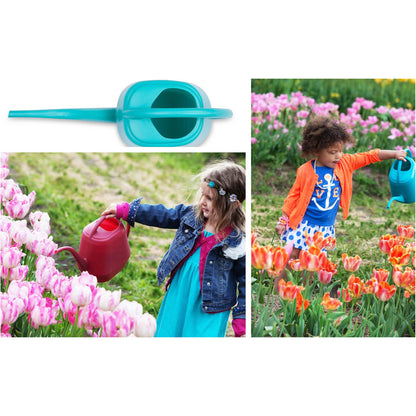 Bloem Watering Can Aqua Rite 1.1 Gallon (144 Fl Oz) Classic Blue