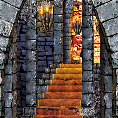 Stairway, Window & Torch Props Party Accessory (1 count) (9/Pkg)
