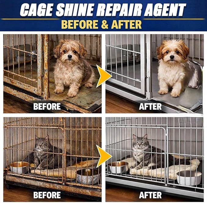 Bird Cage Cleaner Spray - 110ml Droppings Breakdown Solution, Professional Pet Odor Eliminator, Deep Cleaning Enzyme Formula, Safe Cage Cleaning for Keepers, Enthusiasts, and Breeding Season