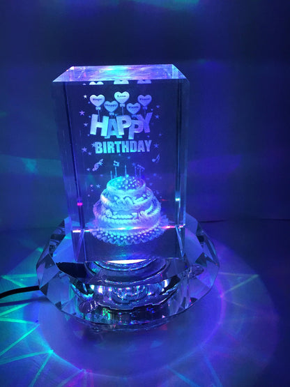 Sunrise Crystal Crystal Display Stand 9.5CM(3.8 Inches)