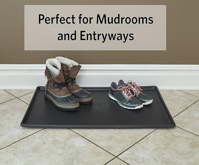LifeStages by MidWest Homes for Pets 24-Inch Replacement Pan, Measures 23.63 x 17.72 x 1 Inches, Universal Leak-Proof Tray for Dog Crates & Multi-Purpose Use, Fits Most Standard 24" Wire Crates