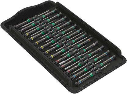 Wera - 5134000001 Kraftform Micro Precision Big Pack 1 Screwdriver Set for Electronic Applications, 25 Pieces