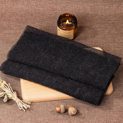 Yiclick Exfoliating Washcloth Towel, Japanese Exfoliating Bath Wash Cloth for Body Exfoliation, Korean Back Scrubber Washer for Shower, African Net Sponge Brush Loofah Exfoliator