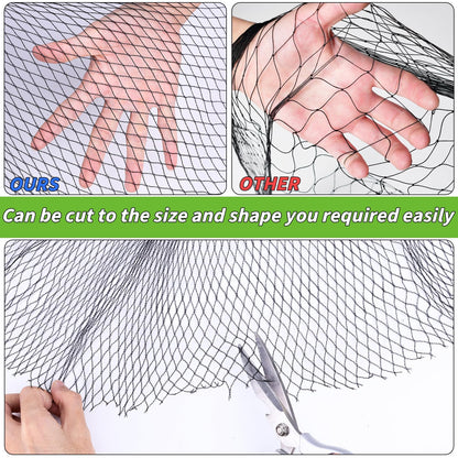 Garden Mesh Netting 28x30 FT - Heavy Duty Bird Net, Mesh Pest Barrier Reusable Ultra Fine Deer Fence Netting Crops Row Cover Raised Bed Protect Fruits Flower Vegetables from Bird Deer Squirrel