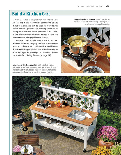 Outdoor Kitchens: Ideas for Planning, Designing, and Entertaining (Creative Homeowner) Over 300 Photos and Advice on Location, Size, Features, Appliances, Cost, Heating, Cooling, Furniture, and More