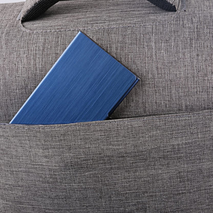 DMFLY Business Card Holder, Slim Business Card Case for Men & Women, Pocket Metal Card Case, Professional Stainless Steel Business Card Holders, Buckle Style Shut, 1PCS Rose Gold and 1PCS Blue