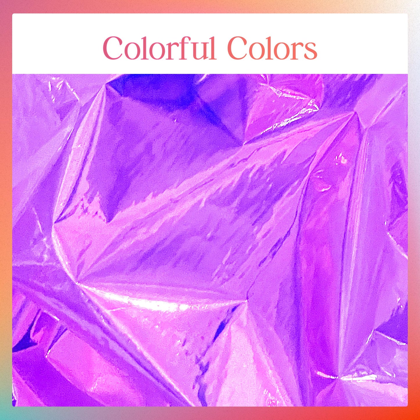 3 pcs Orange & Purple & Pink Iridescence Tablecloth, 40x108“ Disposable Shiny Laser Table Cloth, Glitter Plastic Tablecloths, Holographic Iridescent Table Cover for Halloween Party Decoration, Wedding