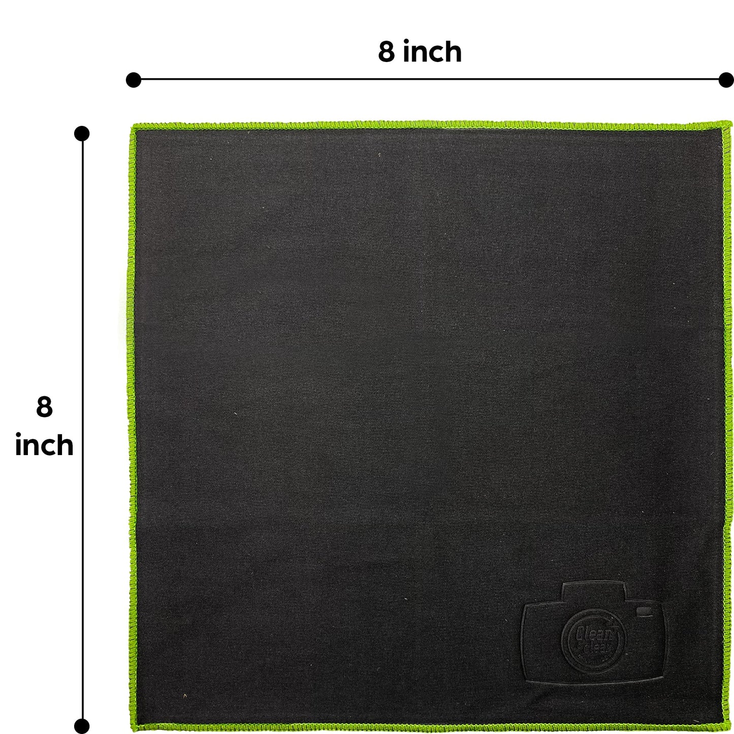Clean & Clear Microfiber Cleaning Cloth, EXTRA LARGE [8 Pack] ULTRA PREMIUM Microfiber Cleaning Cloth - Microfiber Cloth for Camera Lens, Glasses, Screens, and all Lens.