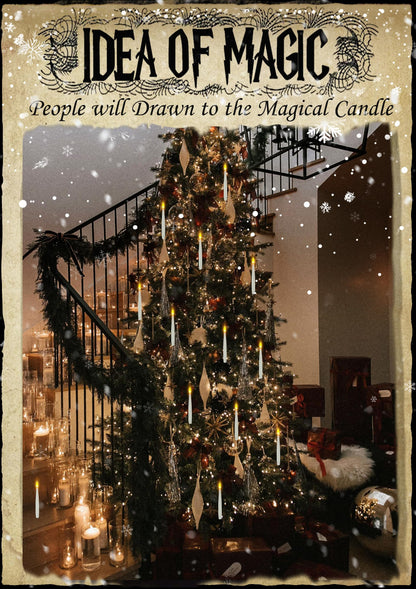 Floating Candles, 20PCs Floating Candle with Wand, Magic Hanging Candles Flickering Warm Light Flameless Floating LED Candle, Battery Operated Taper Candle Set for Birthday Theme Party, Gift for Kids