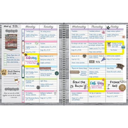 Teacher Created Resources Home Sweet Classroom Lesson Planner (TCR8294)