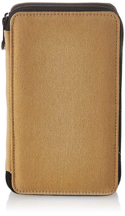 Speedball Art Products 257480 48 Capacity Canvas Pencil Case, Wheat