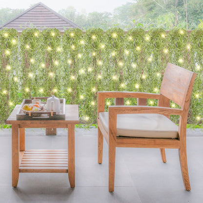 Mudder 3 Packs LED Artificial Hanging Plants, 3.6 ft Fake Hanging Plant, Ivy Vine Fake Leaves Greeny Chain Wall Home Room Garden Wedding Garland Outside Decor (Basket Not Included) (Vines Moss)