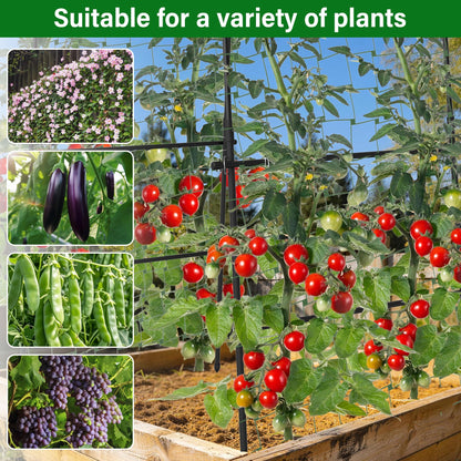 Toriexon Garden Arch Trellis for Climbing Plants, Adjustable Tunnel Trellis 7.4FT Tall & 2.8 FT Depth, Metal Plant Support Garden Trellis Arch for Outdoor Climbing Vine,Vegetable, Fruit, Flower
