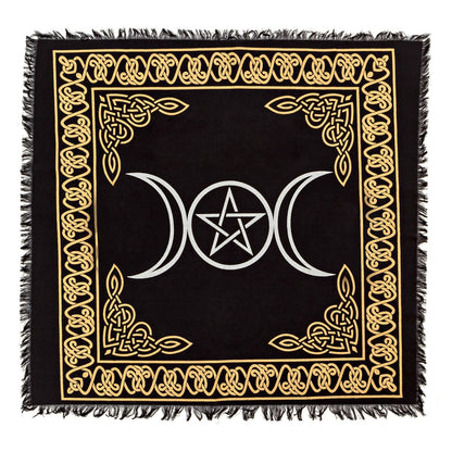 Witchcraft Supplies Starter Kit - 8pc Altar Supplies for Beginners, Spiritual Room Decor, Witchy Gifts - with Tree of Life Offering Bowl, White Sage, Palo Santo, Candles - Alternative Imagination