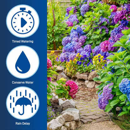 Orbit 62067 1-Outlet Programmable Digital Hose Watering Timer, 2-Pack