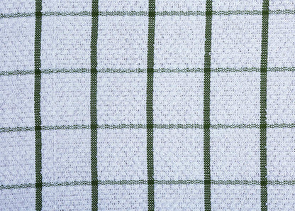AMOUR INFINI Cotton Kitchen Dish Cloths Set of 8 – Highly Absorbent, Super Soft Premium Terry Cleaning Cloth (12"x12" Inch) Premium Dishcloths for Washing Dishes (Green)