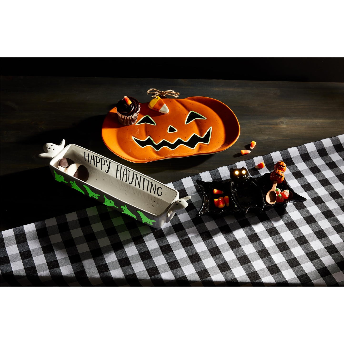Mud Pie Led Bat Triple Tidbit