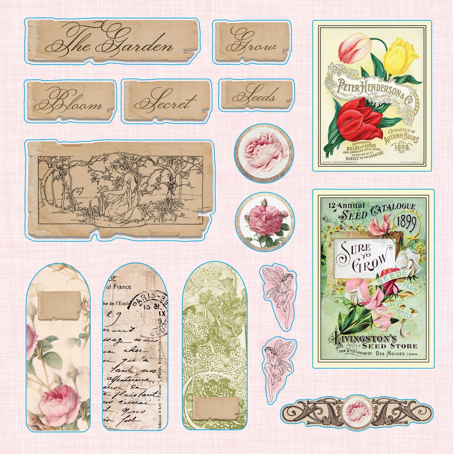 Faerie Kingdom Sticker Book (over 750 stickers)