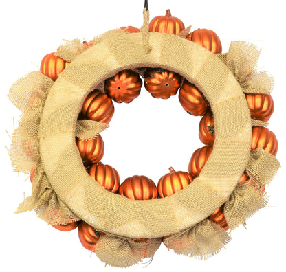 Tree Buddees Jack-O-Lantern Pumpkin Halloween Wreath Decoration