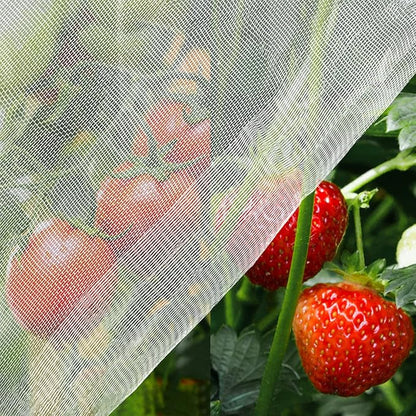 Garden Mesh Netting, 8' x 20' Mosquito Bird Netting Barrier Row Cover, Fruit Tree Net Screen Protect Plant Vegetables Fruits Crops from Cicada, Garden Bed Cover Plant Protecting Net