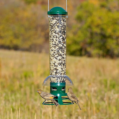 Perky-Pet 5141-2 Squirrel Slammer Wild Bird Feeder , Green