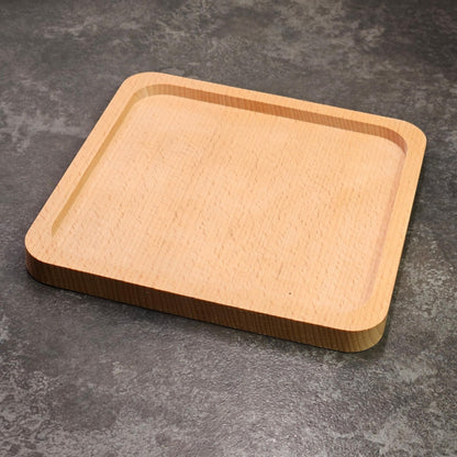 JO! Small Glass Bowls Set with Wooden Serving Tray - Set of 9 Mini Glass Dipping Bowls (1 oz) with Charcuterie Board - Ideal for Party, Snacks and Condiment - Dishwasher & Microwave Safe