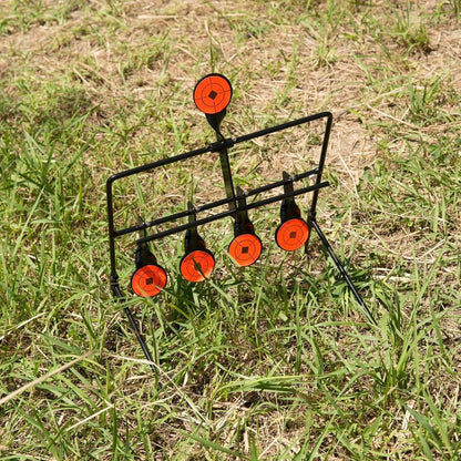 Hiram Air Gun Pellet BB Gun Resetting Target, Rated for .22/.177 Caliber