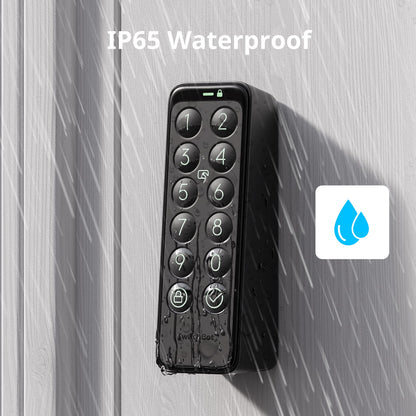 SwitchBot Smart Lock WiFi, Keyless Entry Door Lock, Smart Door Lock Front Door, Electronic Smart Deadbolt, Fits Your Existing Deadbolt in Minutes,Great for Airbnbs, Vacation Rentals and More