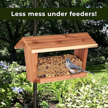 Kaytee Wild Bird Ultra No Mess Nut & Fruit Food Seed Blend For Blue Jays, Woodpeckers, Juncos, Cardinals, Grosbeaks, Sparrows, and Finches, 5.5 Pound