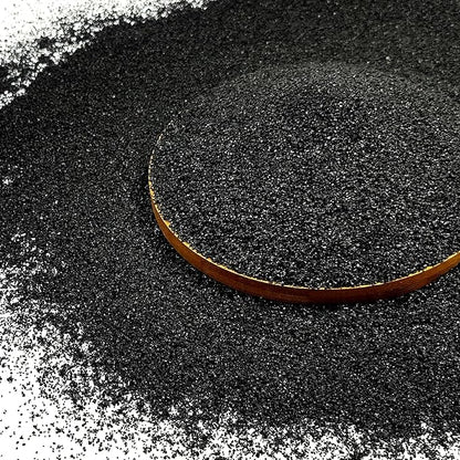 FANTIAN 5 lbs Black AquariumSilica Sand. Decorative Aquarium Gravel Substrate for Fish Tank, Plants Potted, Fire Pits, Candle, Vase Filler and Crafts