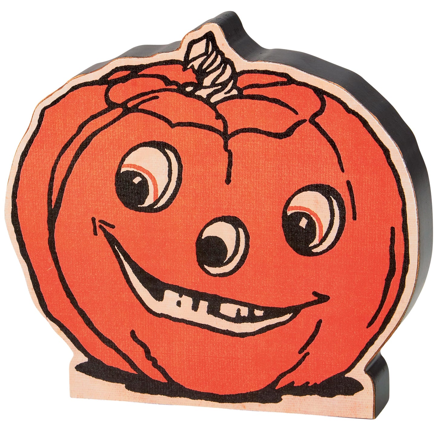 Primitives by Kathy Halloween Pumpkin Chunky Sitter